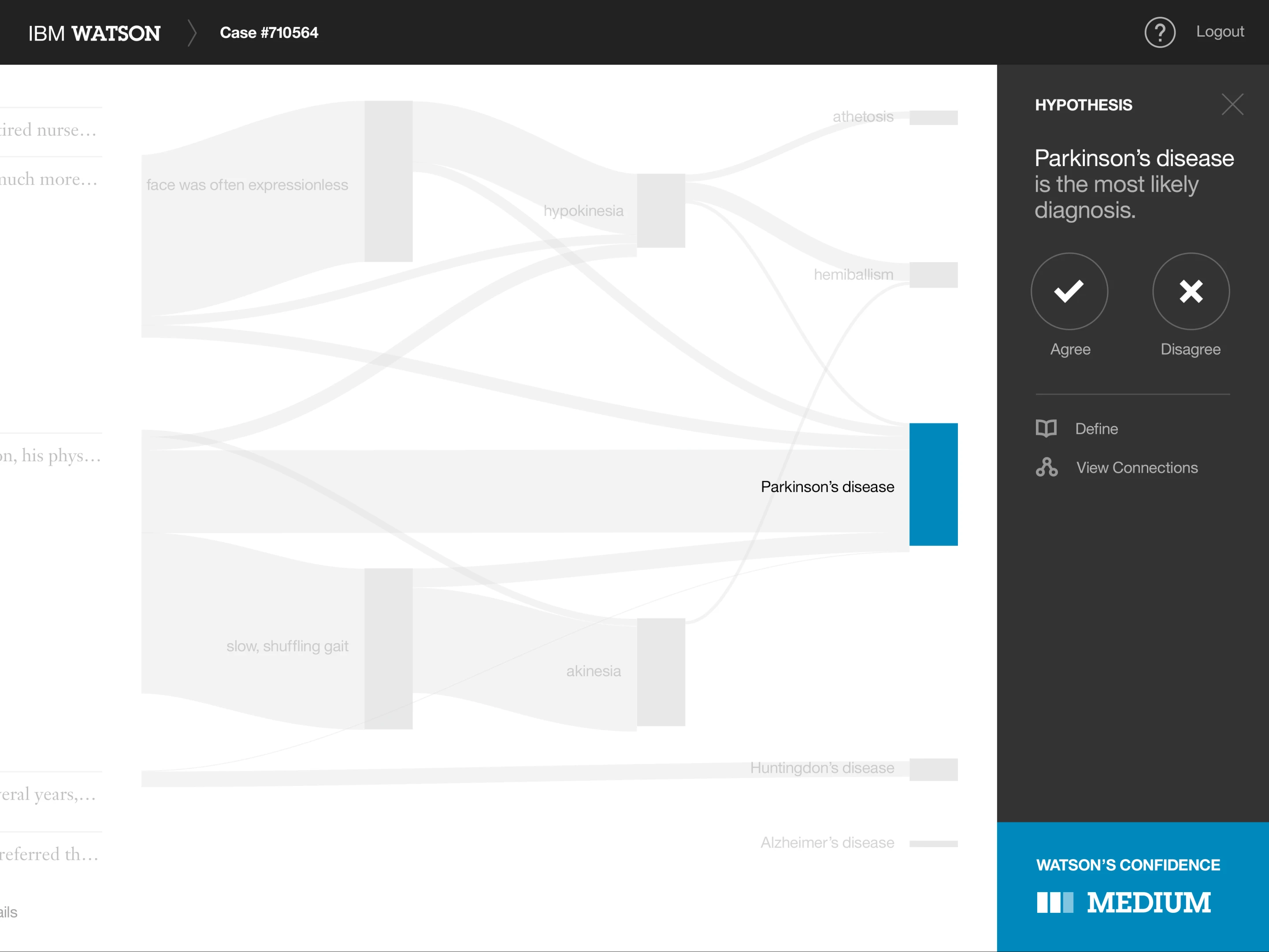 WatsonPaths was developed to help teach medical students critical thinking