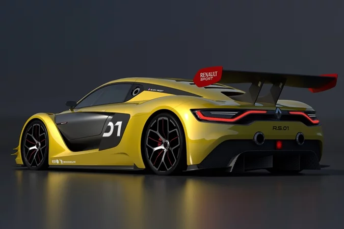 The Renault Sport RS 01 has a carbon fiber monocoque chassis