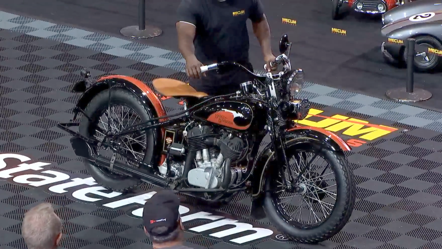 1933 Harley-Davidson VLD | Price: $49,500 | Estimate: $35,000 - $45,000 | Auctioneer: Mecum | Lot F175 | Auction Description