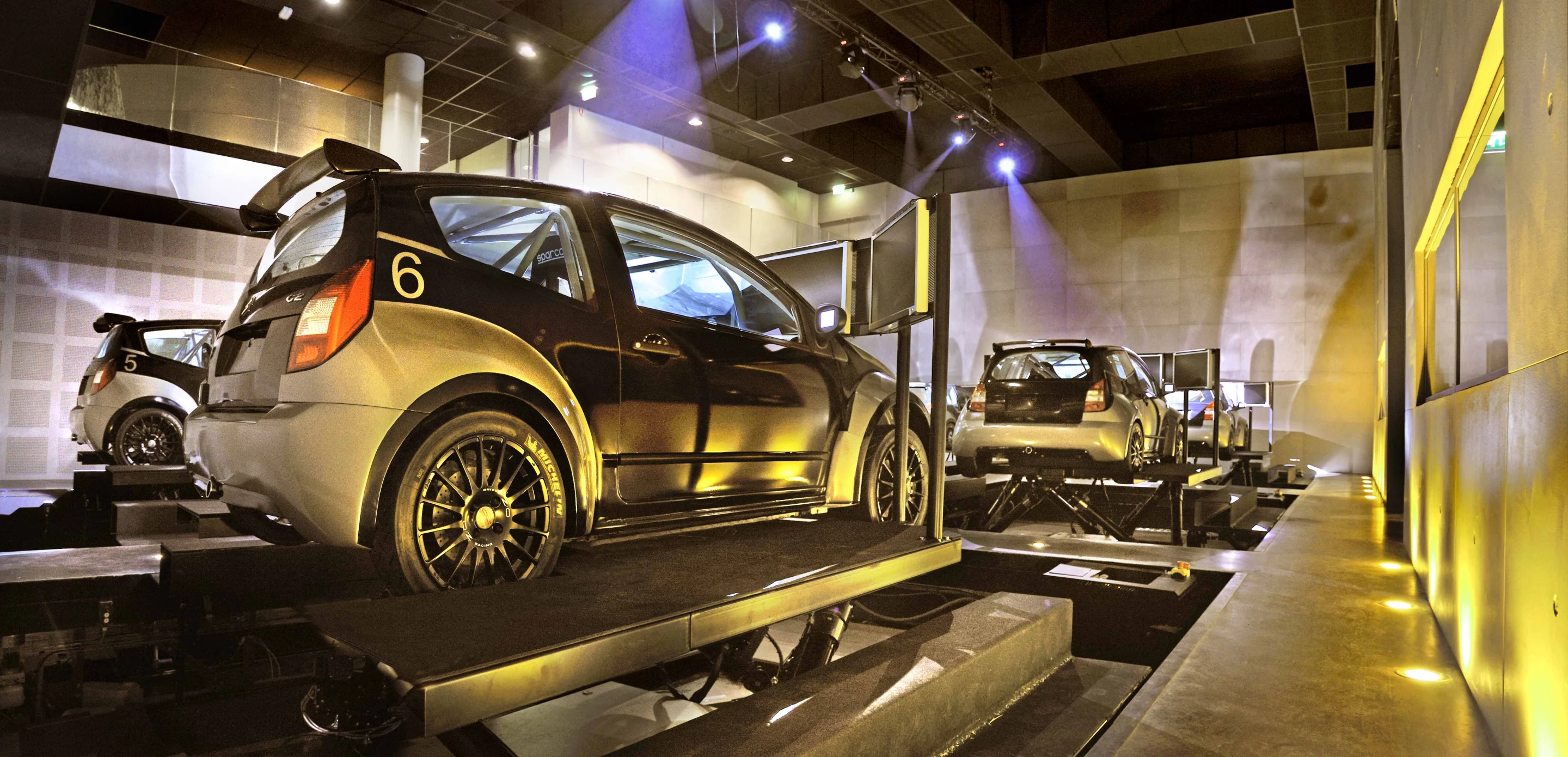 The Rally simulation at I-WAY World