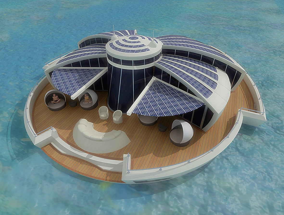Michele Puzzolante's Solar Floating Resort