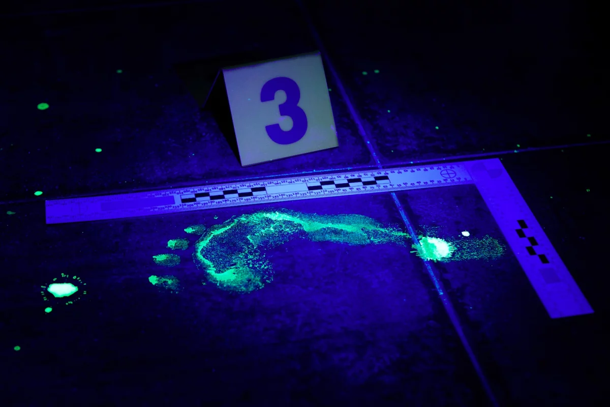 Luminol is claimed to work better with a shot of artemisinin