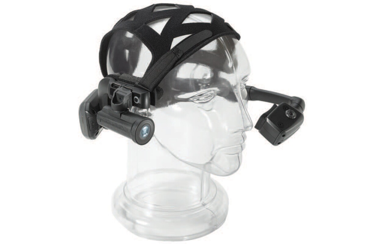 Motorola HC1 Headset Computer with voice recognition and gesture control