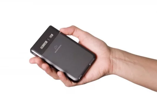 Microvision's SHOW projector for mobile devices