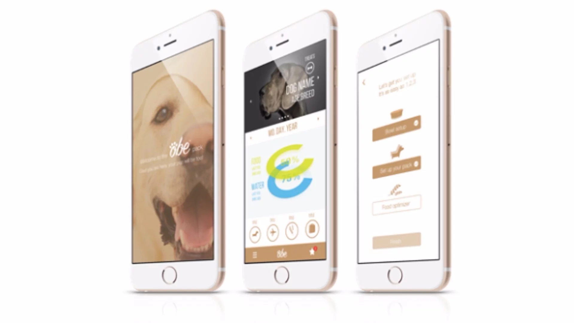 The ProBowl app provides bespoke feeding menus