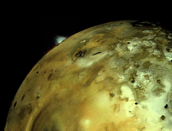 Io as seen from Voyager 1
