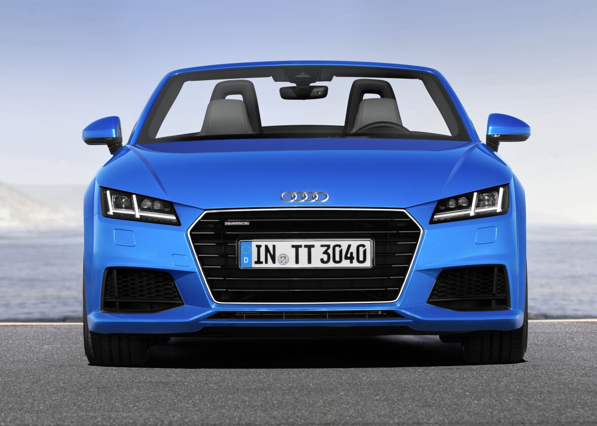 The TTS Roadster comes standard with all-wheel drive