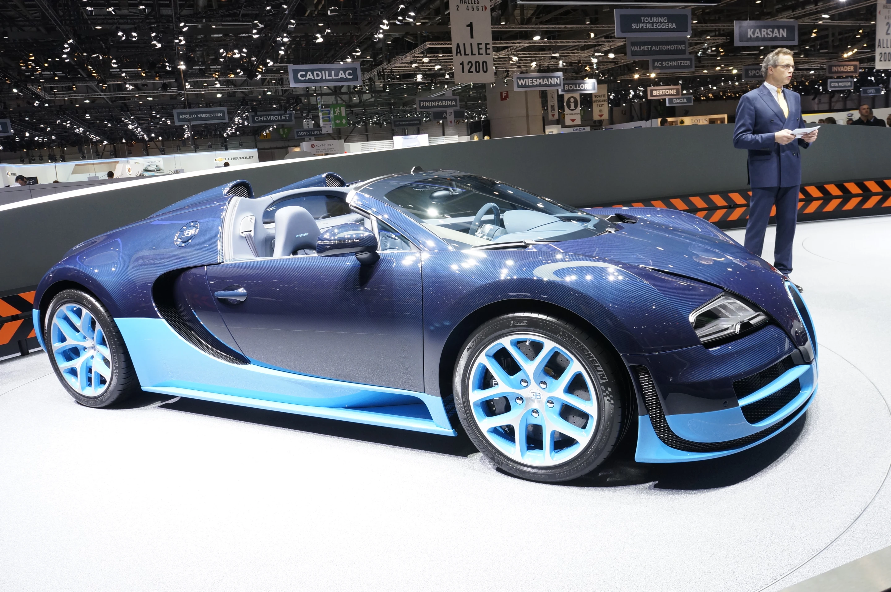 The Bugatti Veyron 16.4 Grand Sport Vitesse