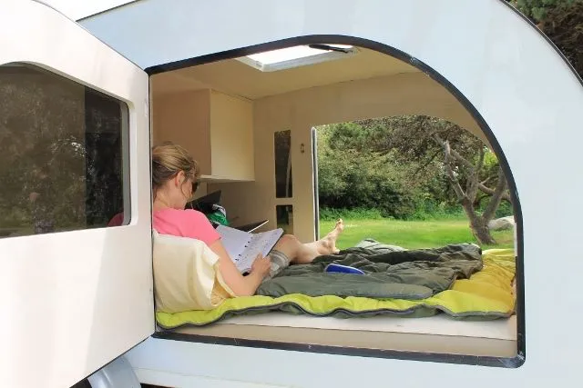 Inside the Droplet trailer