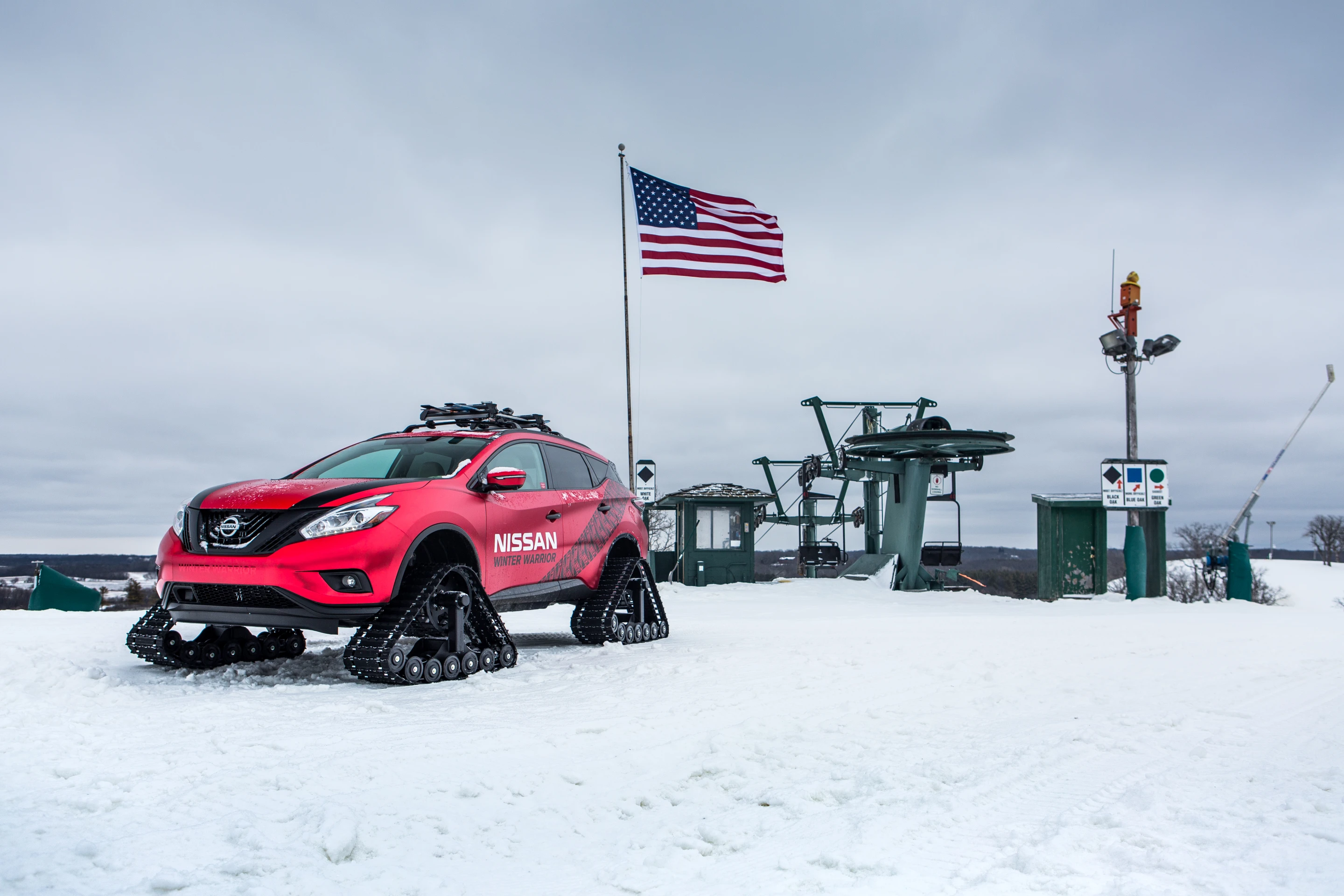 Nissan reveals a trio of Winter Warriors in time for the Chicago Auto Show