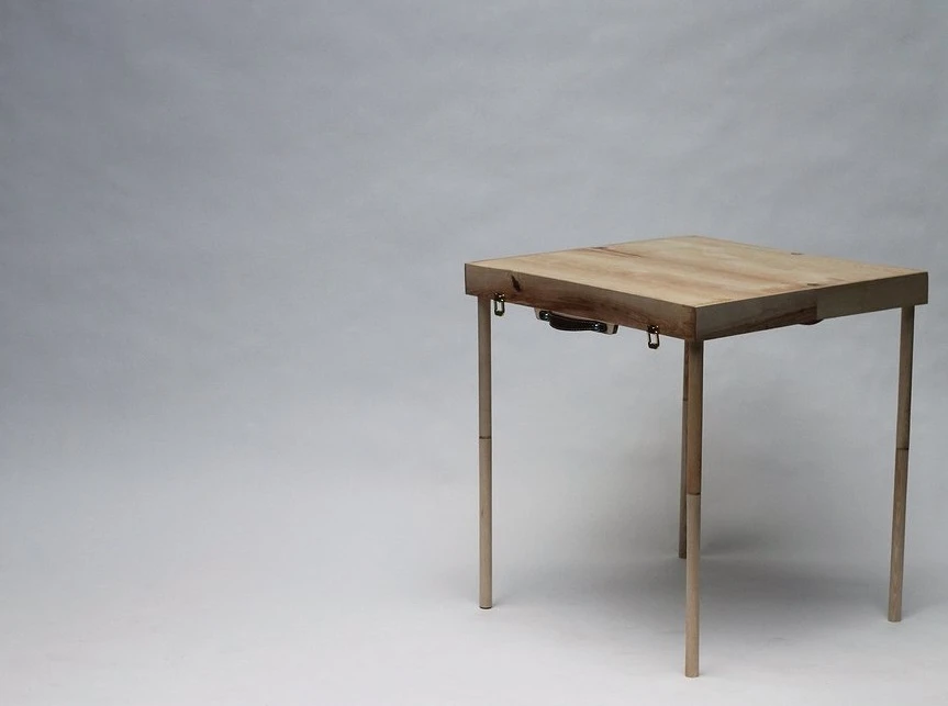 Boxed desk by Tyrone Stoddart