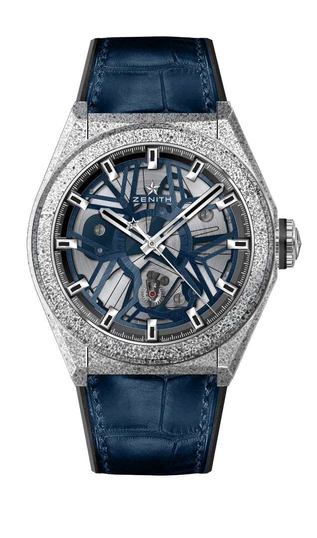 The Zenith Defy Lab in blue livery