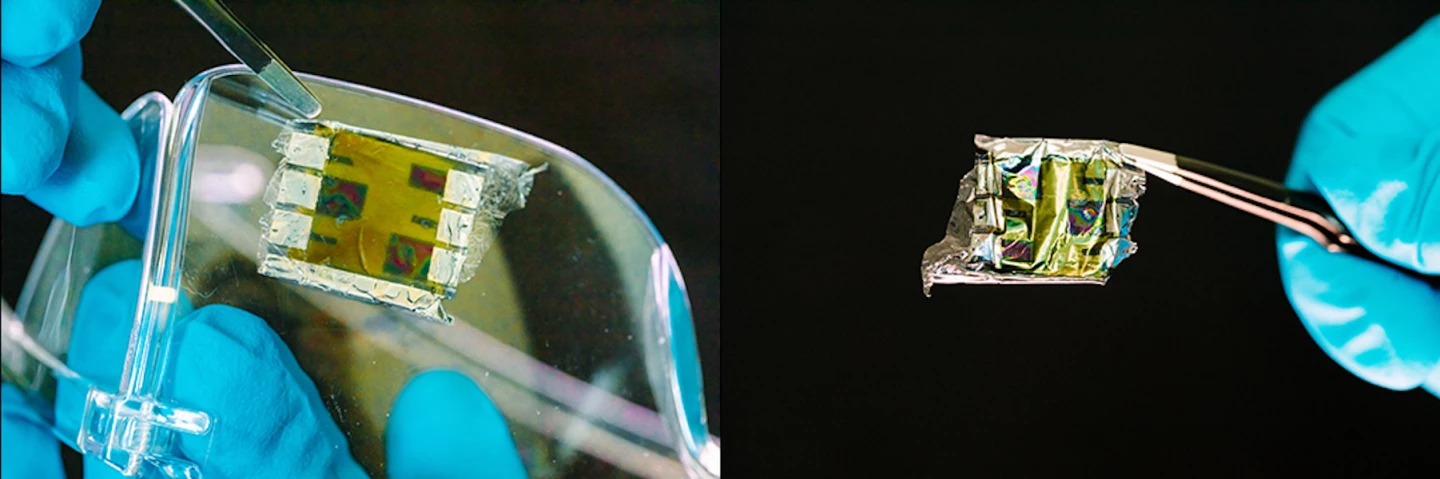 The new solar cells are fully inkjet-printed and don't require indium