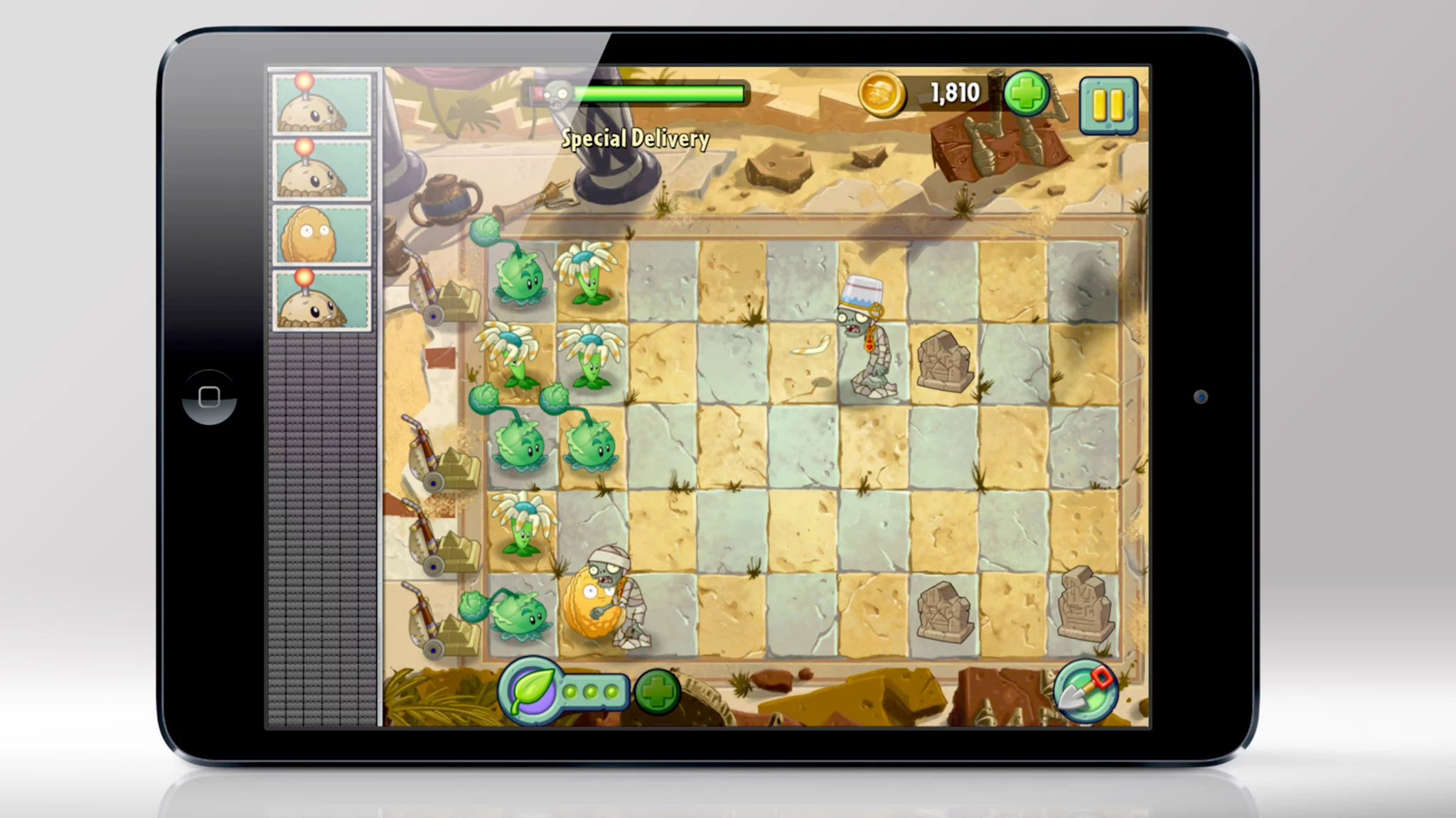 Gizmag reviews the pre-release version of Plants vs. Zombies 2: It's About Time. Does it live up to the lofty expectations set by the 2009 original?