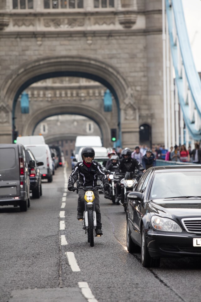 The Brinco does turn heads, even in London