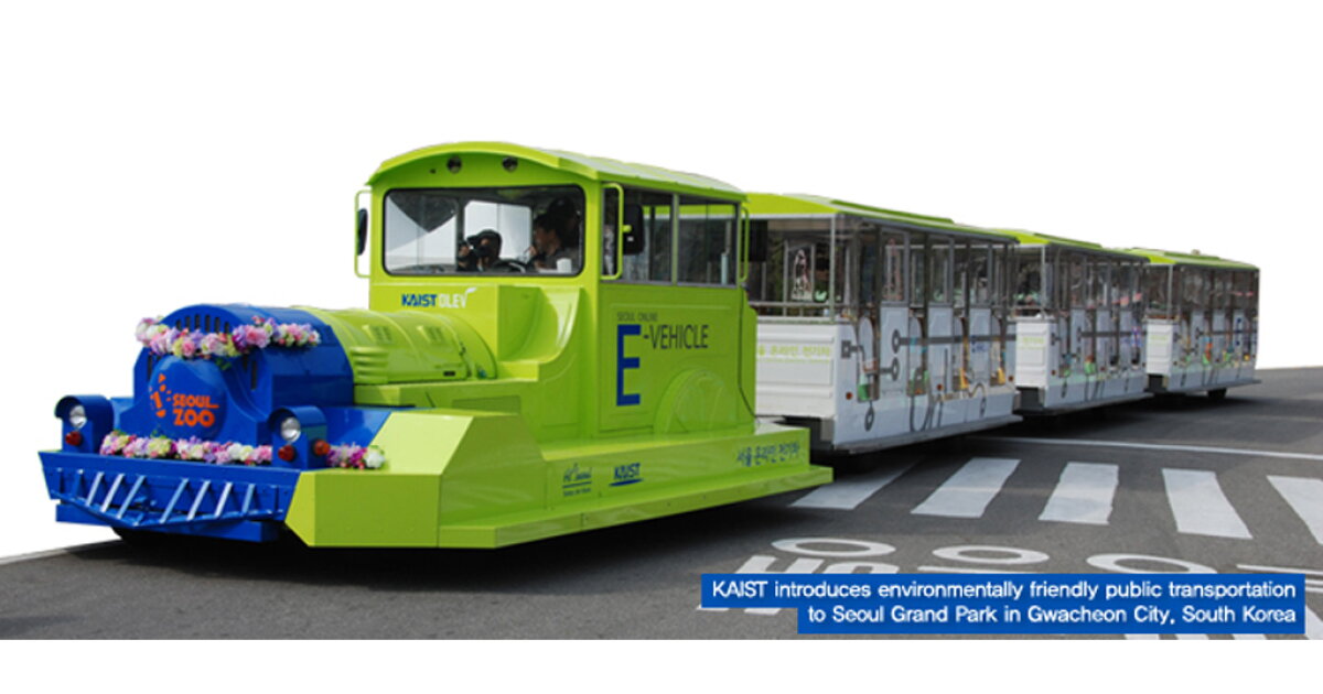 KAIST reveals proof of concept OLEV power road