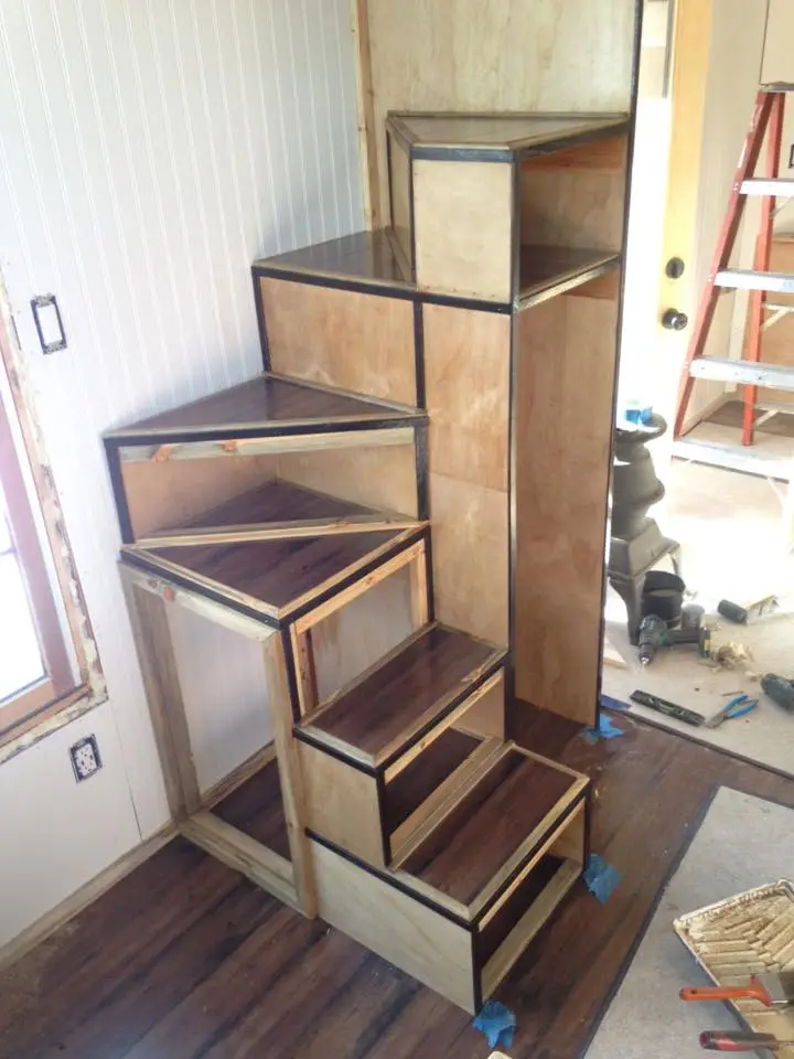 The storage staircase