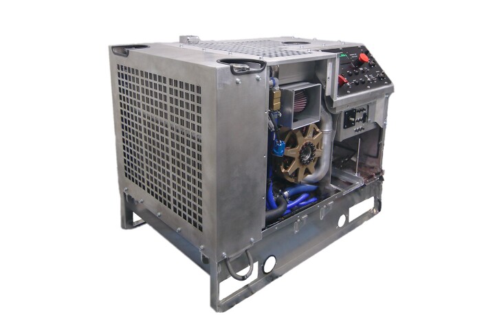 LiquidPiston's 10KW generator prototype