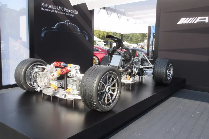 The Project One will need a full engine rebuild at 50,000 km