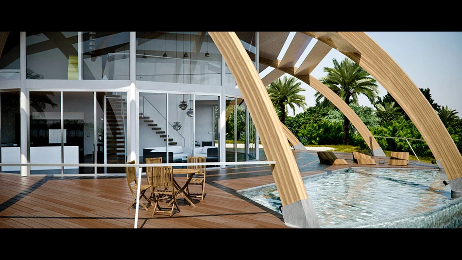 The Pearl passive solar house by David Fanchon