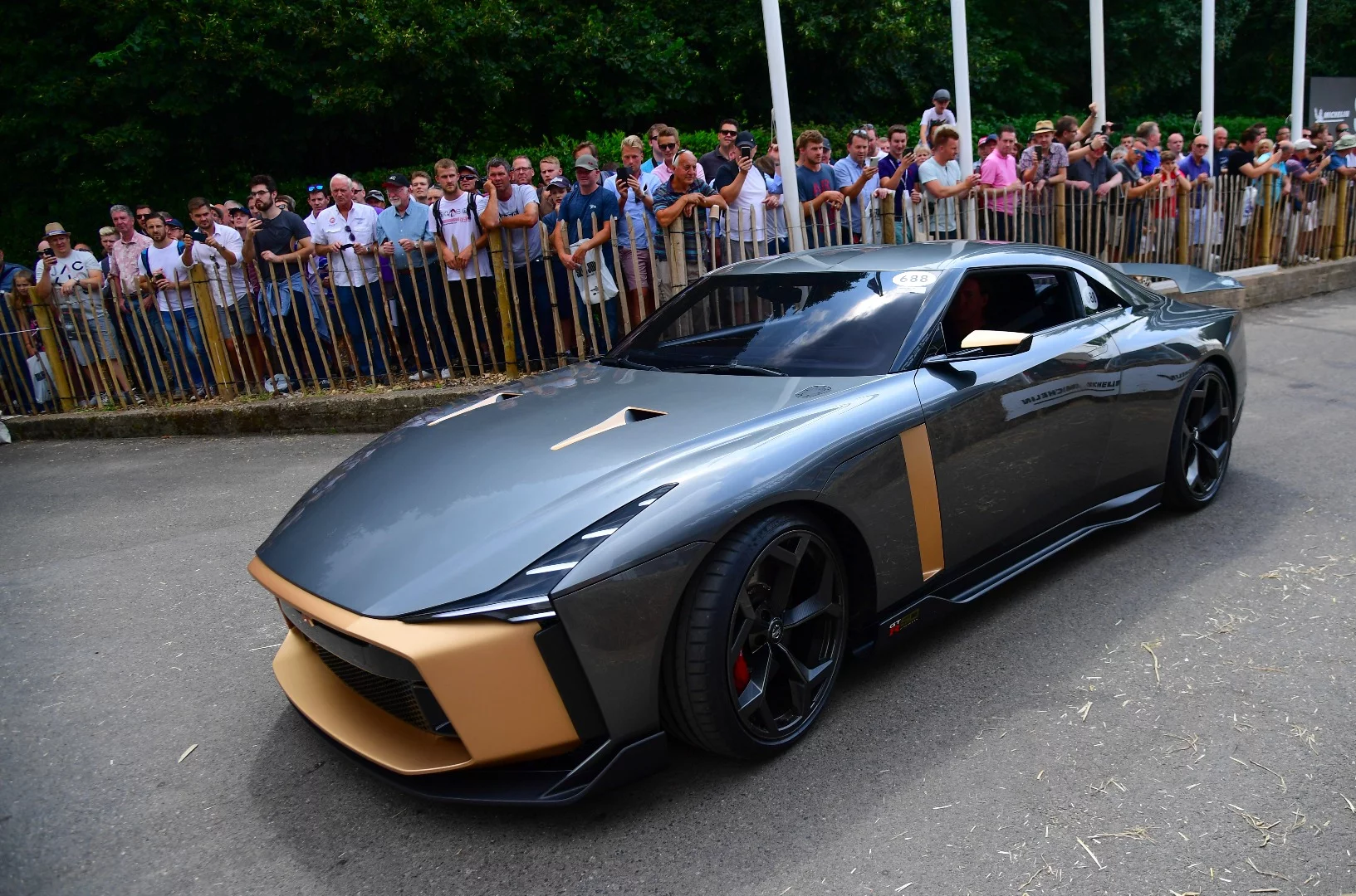 The Nissan GT-R50 makes its official debut at the 2018 Goodwood Festival of Speed