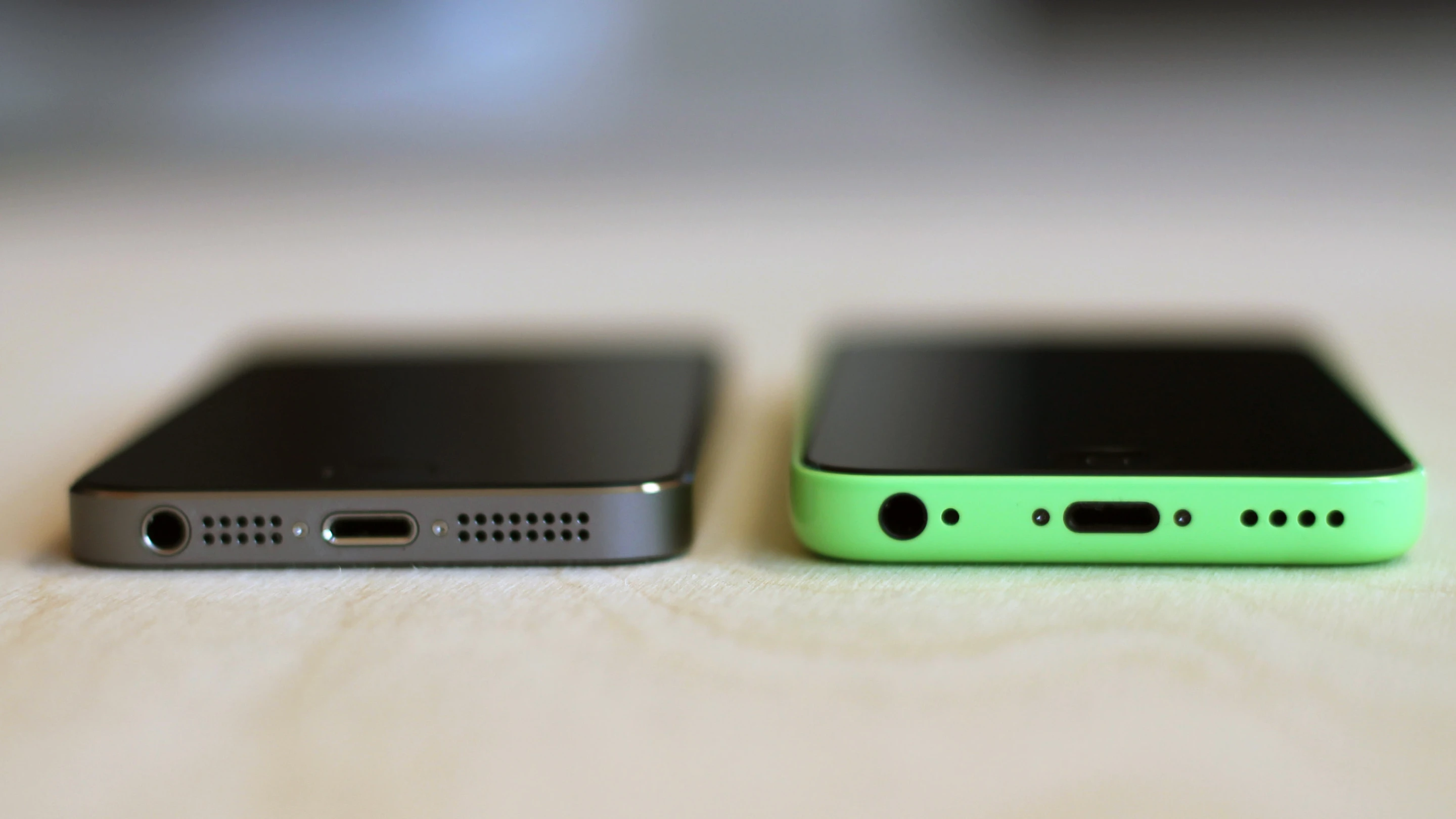 The 5c is 18 percent thicker than the 5s