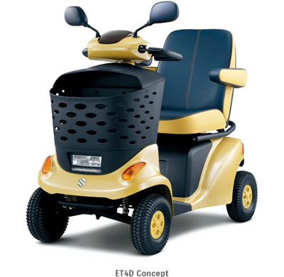 The ET4D helps seniors stay balanced with a tilt warning system