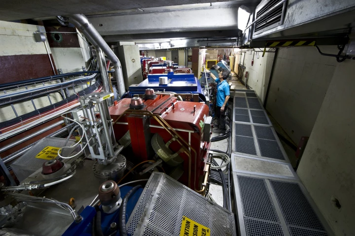 CERN's antiproton decelerator, which was used to trap the antihydrogen atoms (Photo: Maximilien Brice)