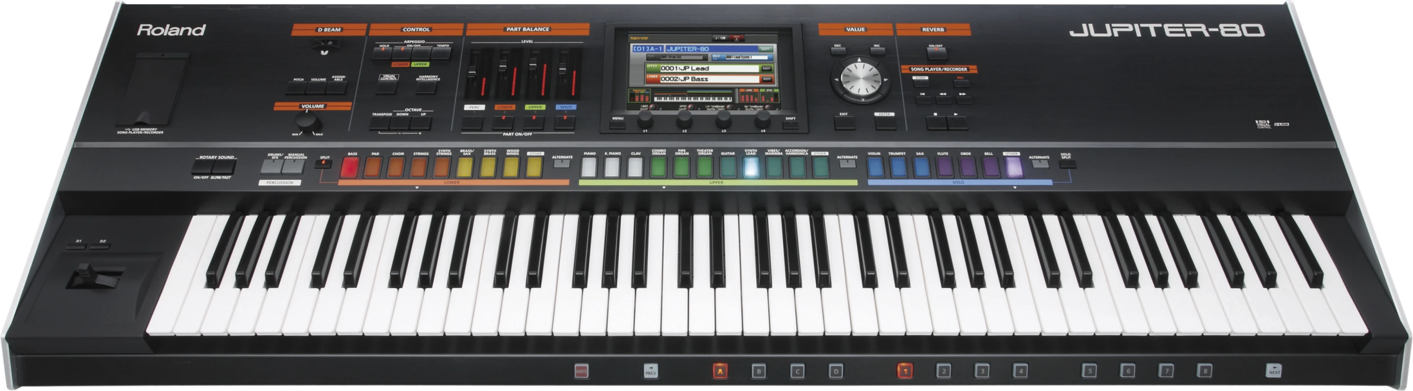 Roland's new Jupiter-80 performance synth