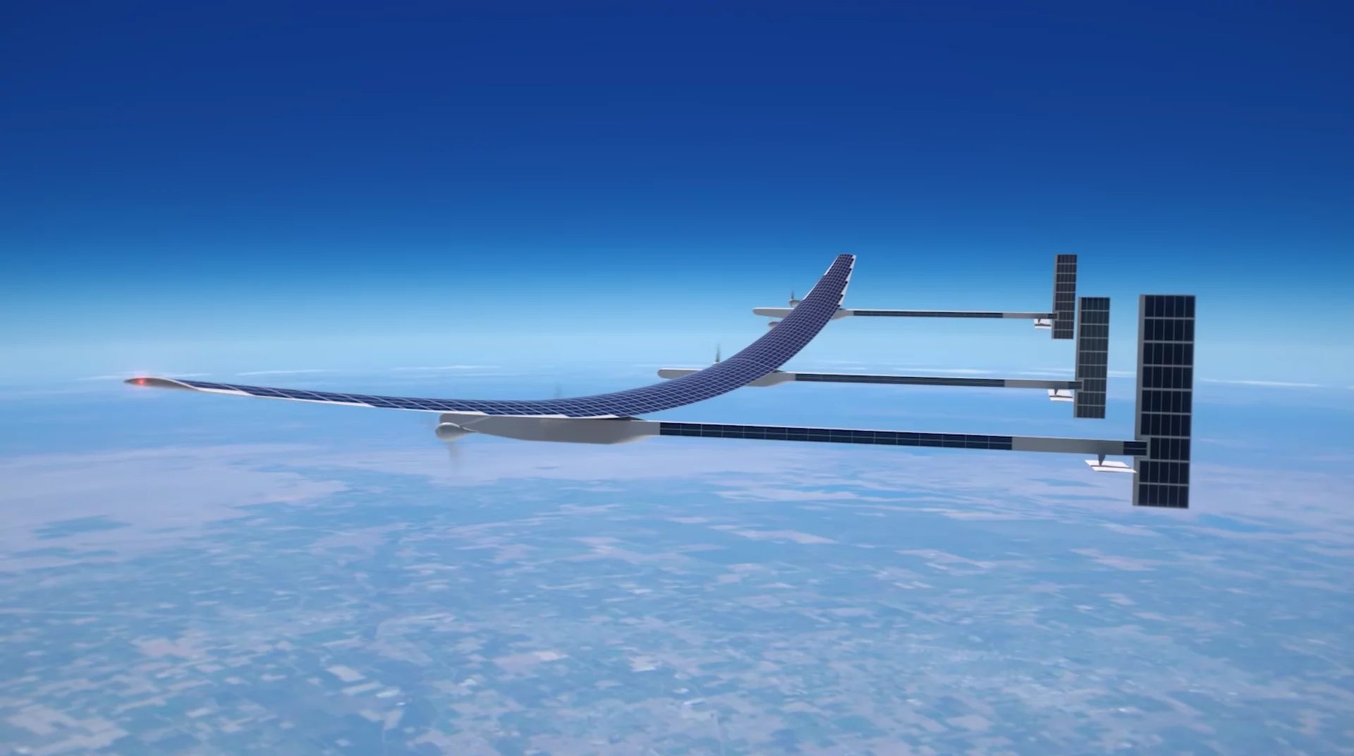 The aircraft can be used for weather and climate monitoring