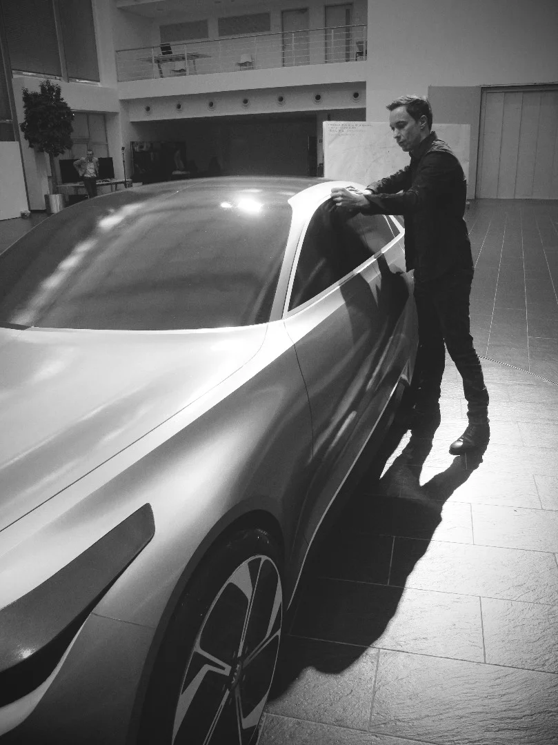 Kia designers work out the details of the Proceed