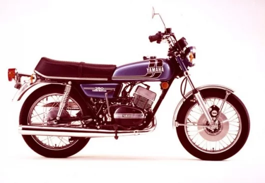 The mainstay of 250 production racing in the seventies was Yamaha's RD250
