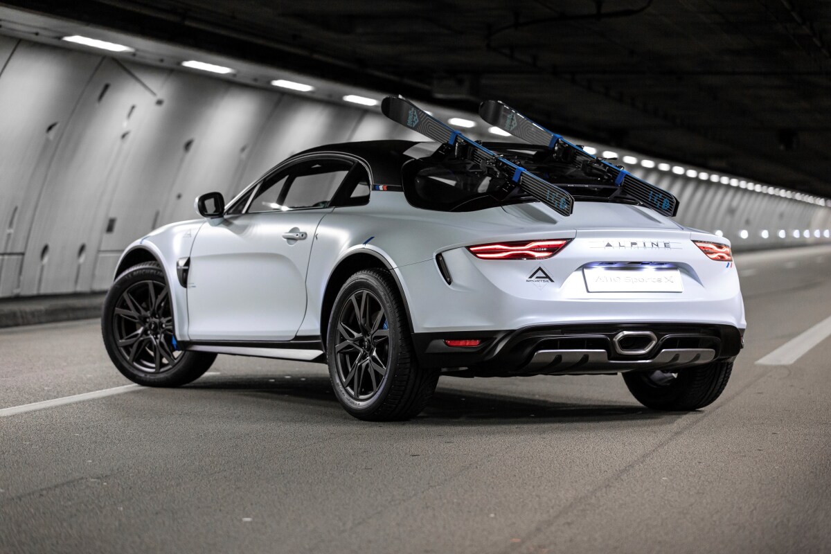 Lifted suspension and vents behind the front wheels are among the changes