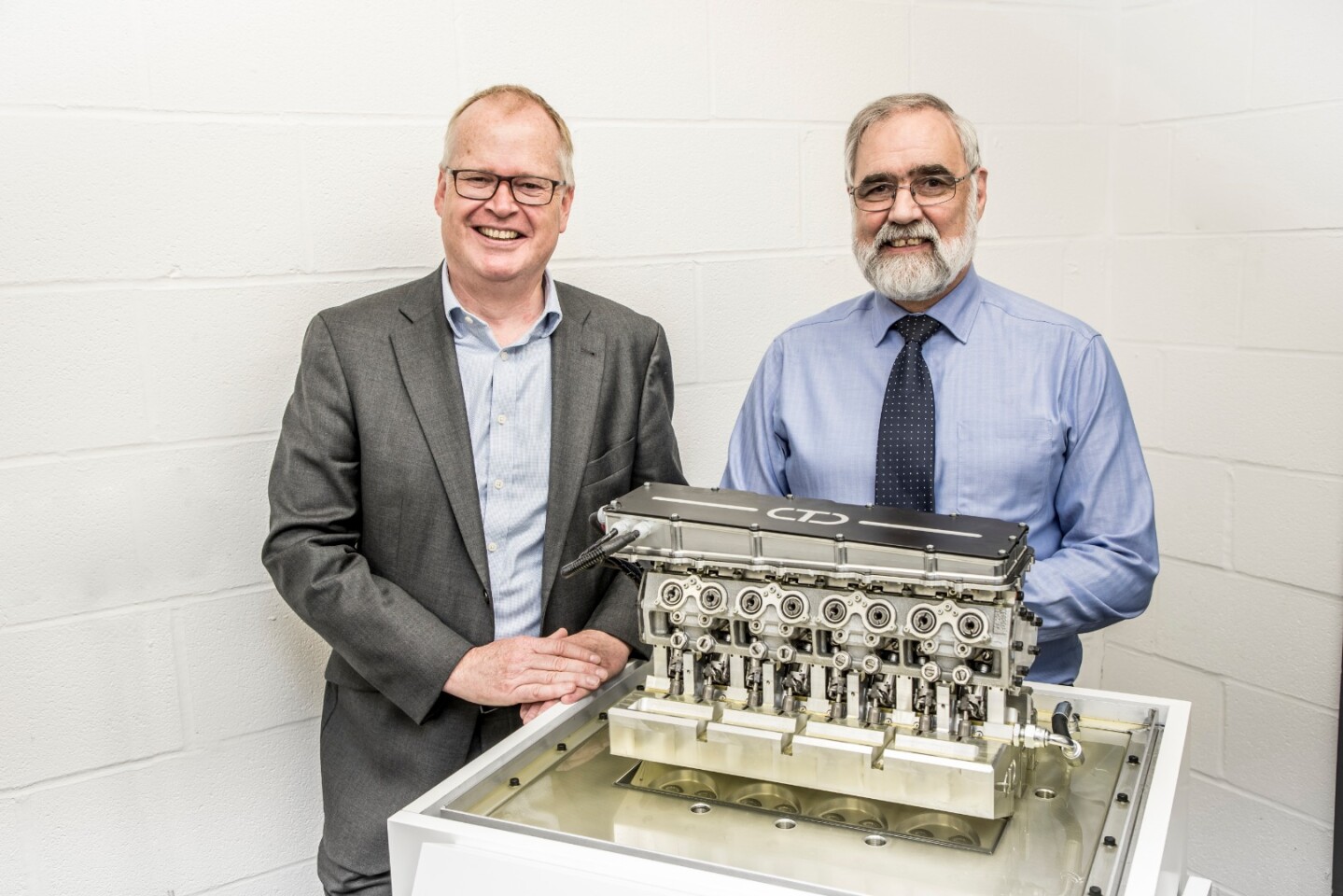 Camcon COO Mark Gostick (left) with Technical Director Roger Stone (right)