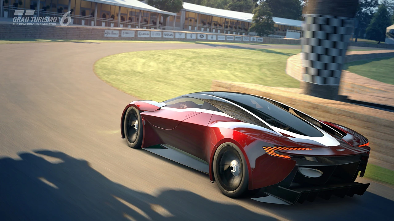 The only place you can actually drive the GT6 Aston Martin DP-100 is on a PlayStation (Image: Gran Turismo)
