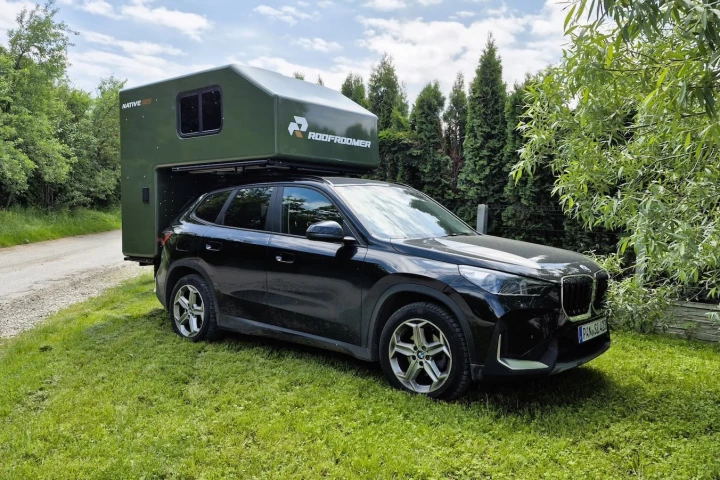 Beyond just the big trucks and SUVs other camper solutions serve, the Roofroomer Native is designed to work with smaller wagons and hatchbacks