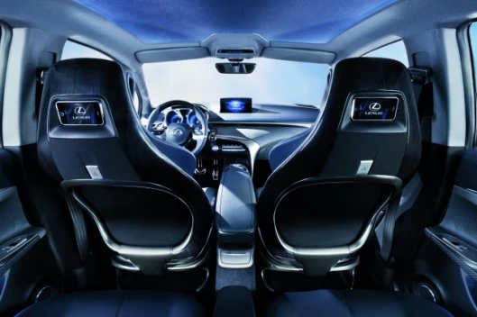 Inside the Lexus LF-Ch - super styling