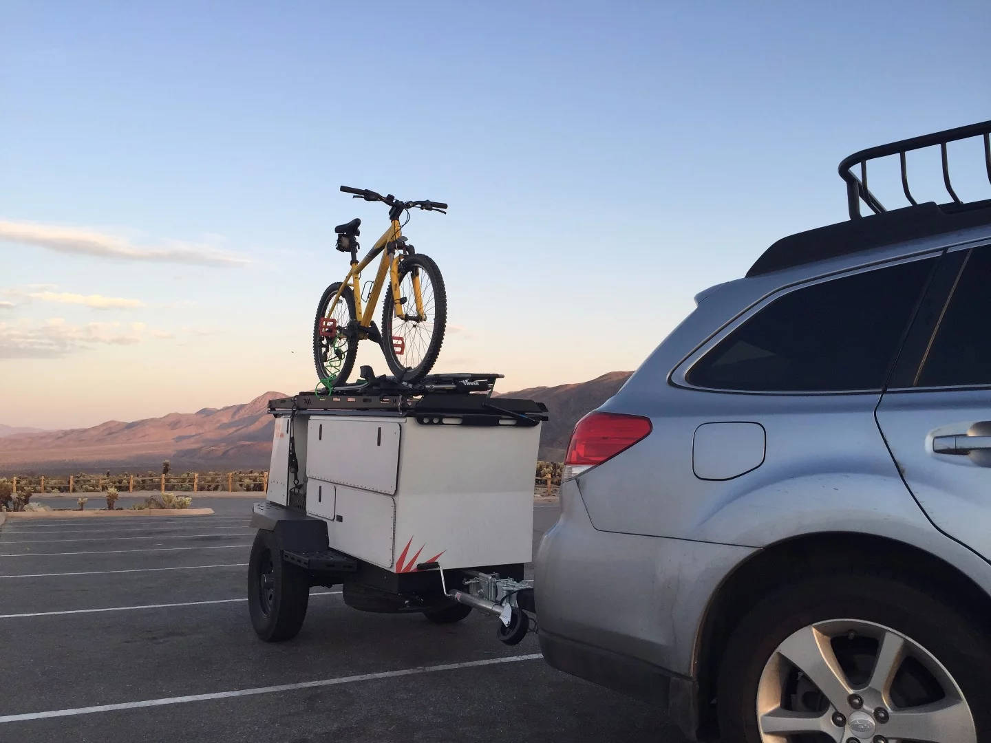 The WoollyBear is designed to be a light, slim cargo/camping trailer for outdoor adventure