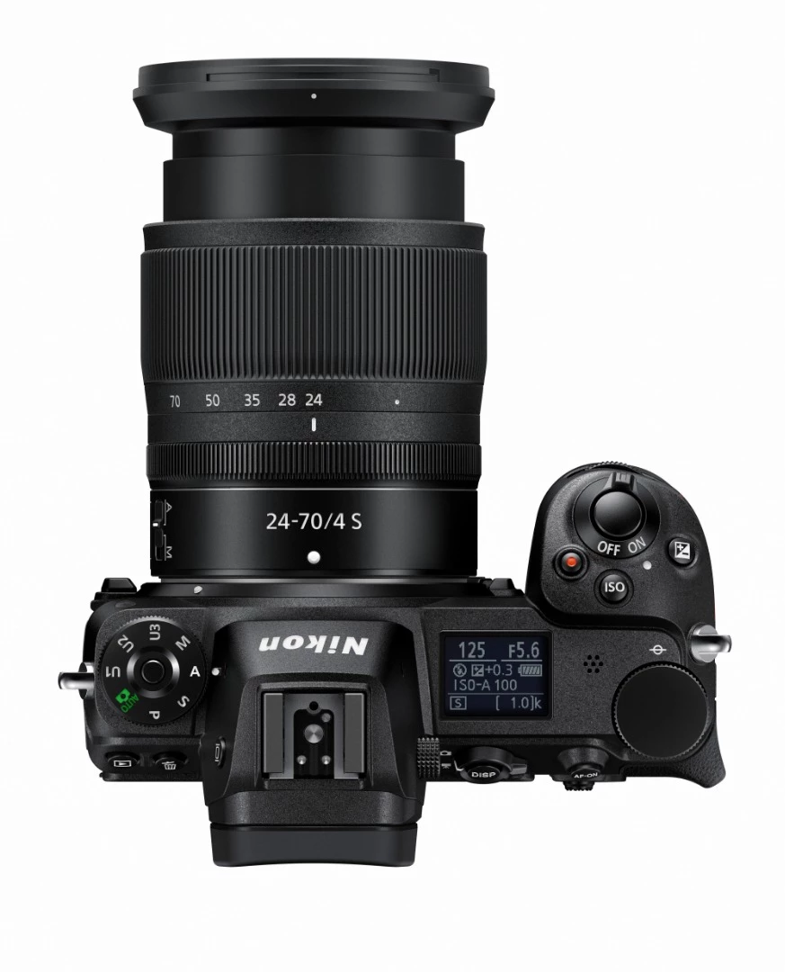 The Z 7 features a settings overview display panel up top