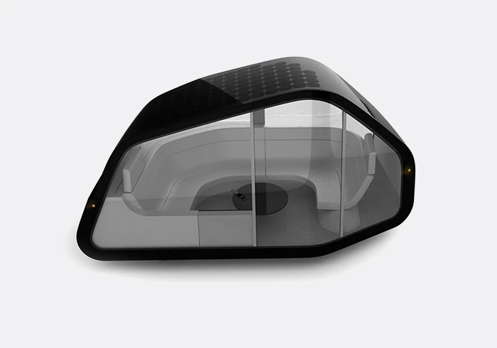Inside the vehicle will be wrap-around seating for up to seven people