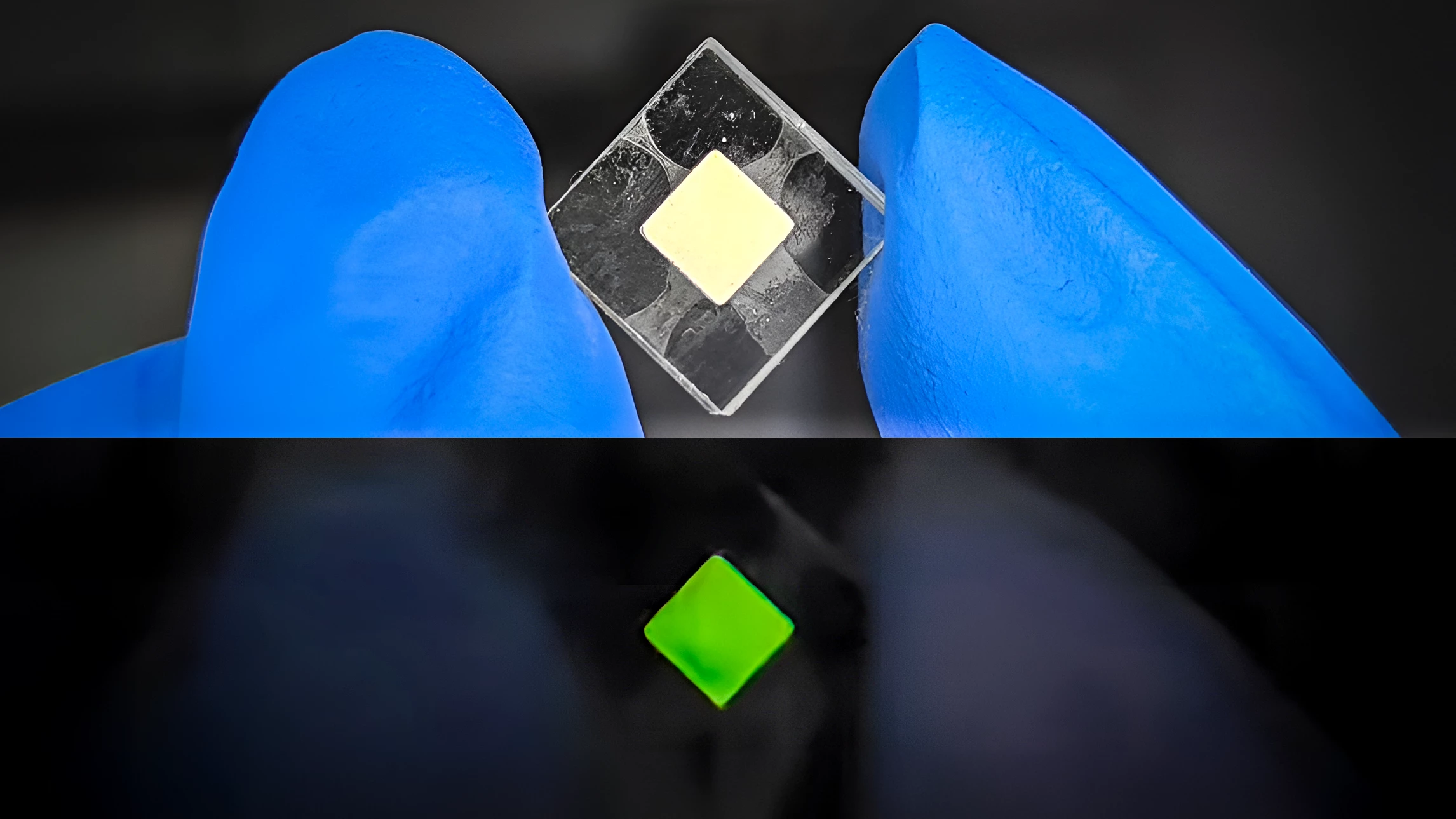 The americium crystal at the heart of the new micronuclear battery