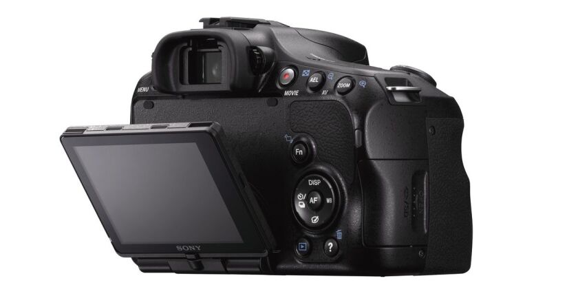 The new camera's tilting 3-inch LCD is now in 4:3 aspect, where its predecessor's panel was 16:9