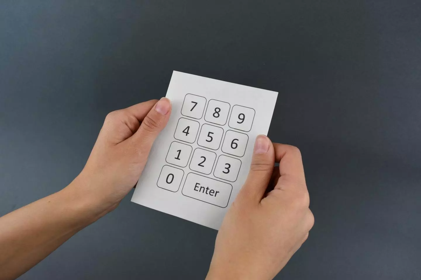 Researchers demonstrated their new technology by turning a sheet of paper into a keypad capable of wireless data transmission