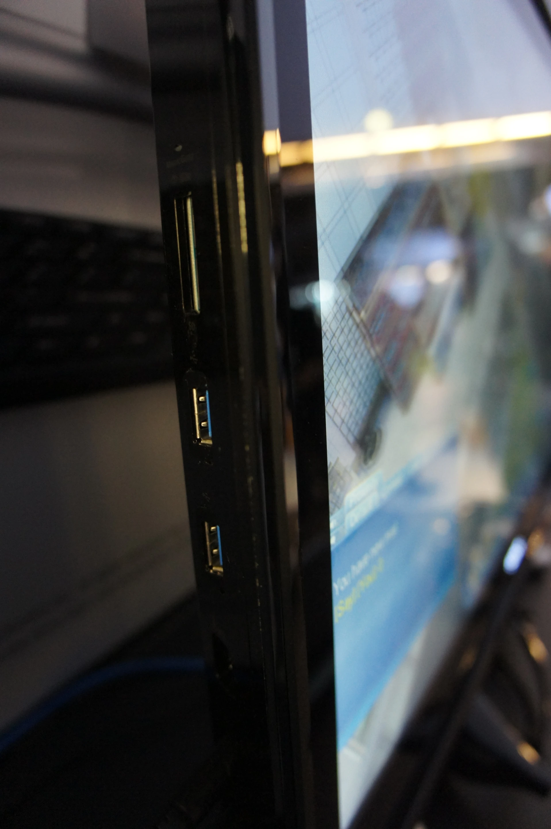 Physical connectivity includes HDMI in and out, USB 2.0 and 3.0 and a media card slot