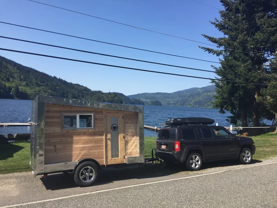 The Drifter is a tiny house-style trailer from Seattle's Drift House
