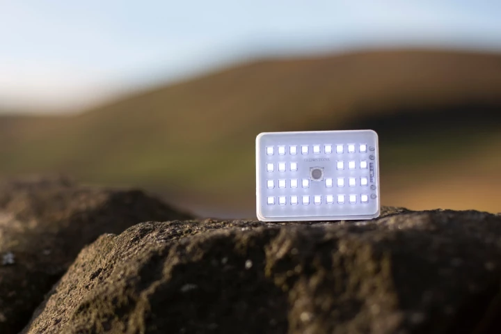 The tiny, flat Glowstone Flashlight has quite a few tricks up its sleeve