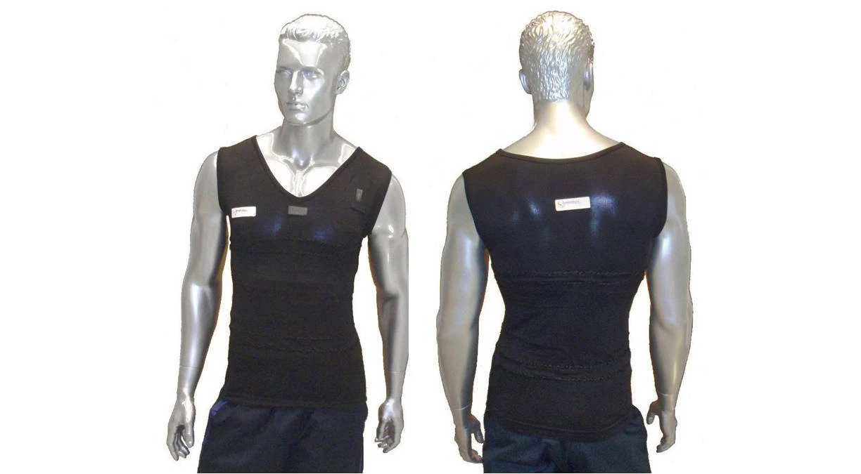 The Chronius project has developed a T-shirt fitted with sensors to remotely monitor patients with chronic diseases