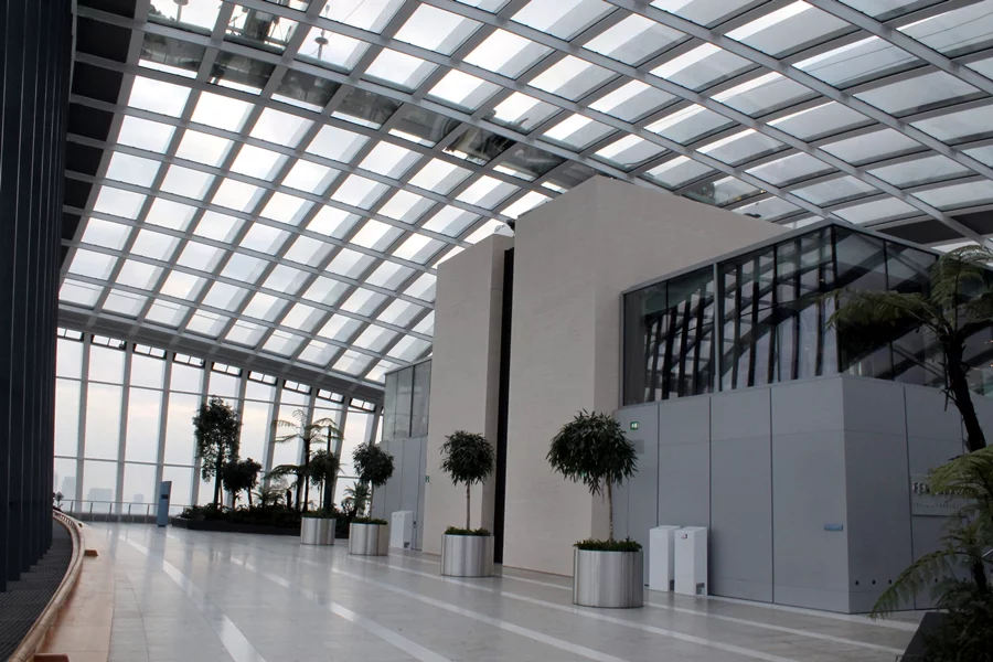 The north viewing space at the Sky Garden (Photo: Stu Robarts/Gizmag)