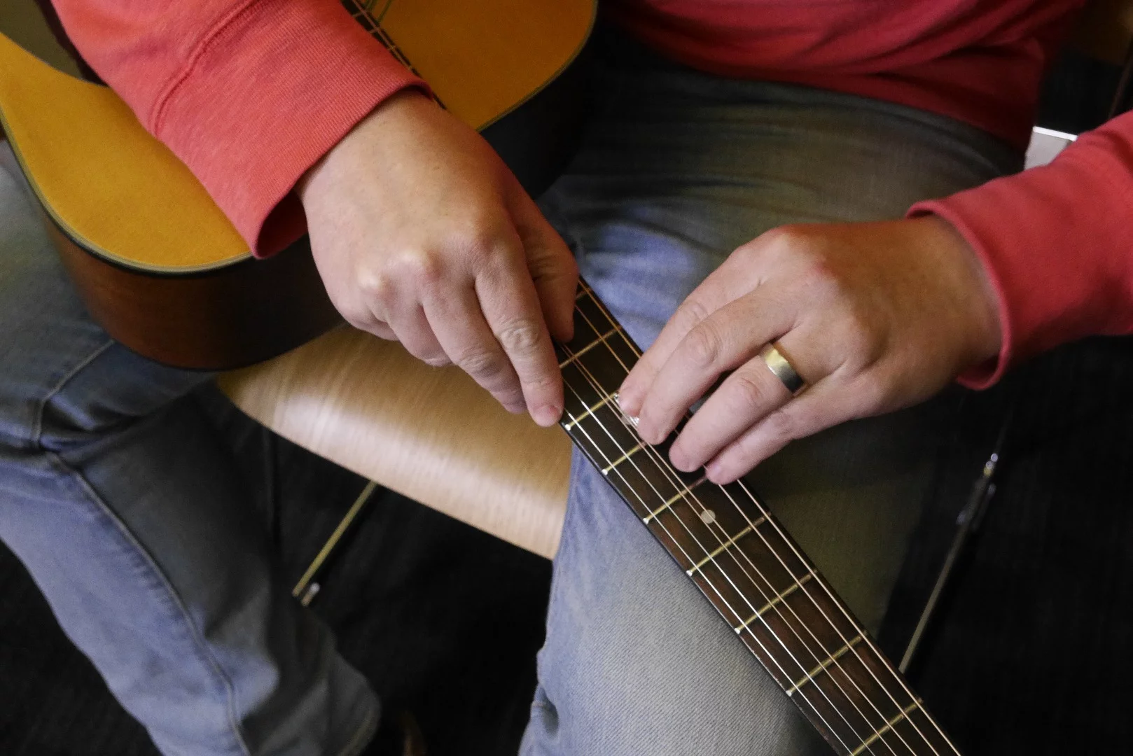 Each is installed by moving a string out of the way slightly and placing the Fretlock on the fingerboard at the desired position