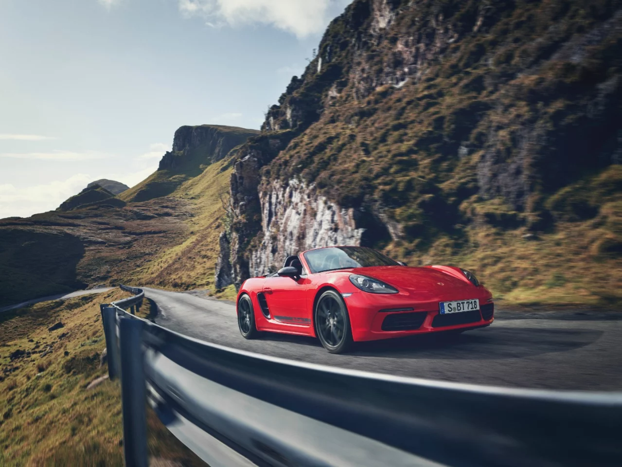 Porsche 718 T Boxster: 20-inch wheels as standard